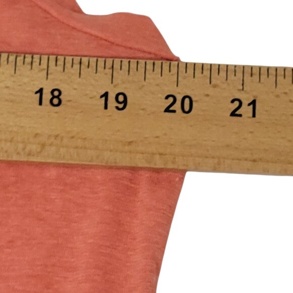 Prana Cozy Up Barmsee Tank Fresca Heather/Coral Orange Womens S High Neck - Picture 9 of 12